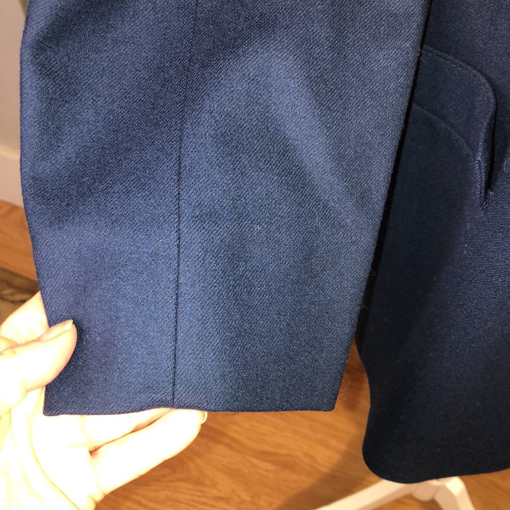 Pendleton 100% Virgin Wool Fully Lined Navy Blue … - image 6